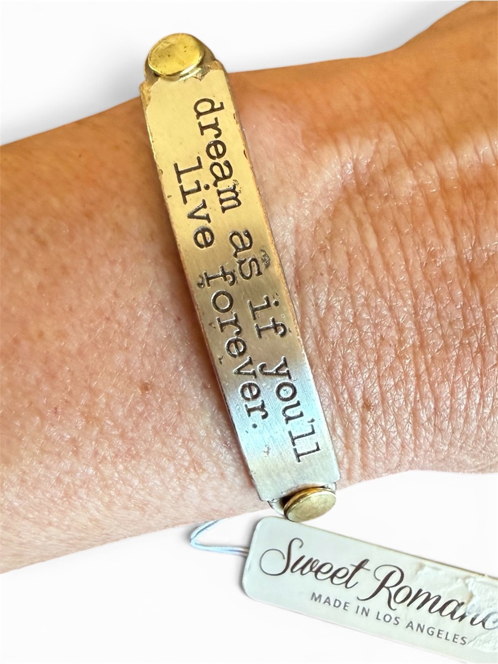 Sweet Romance Inspirational Dream Message Bracelet
